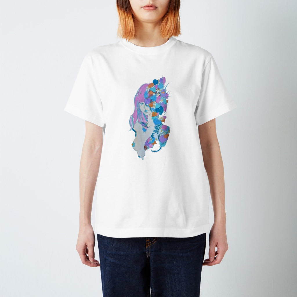 meg.の浸食と再生 Regular Fit T-Shirt