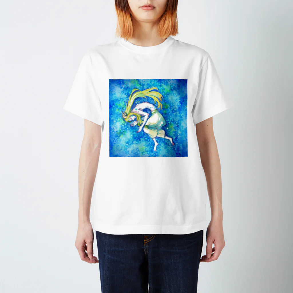 うずなか しいの青い眠り スタンダードTシャツ