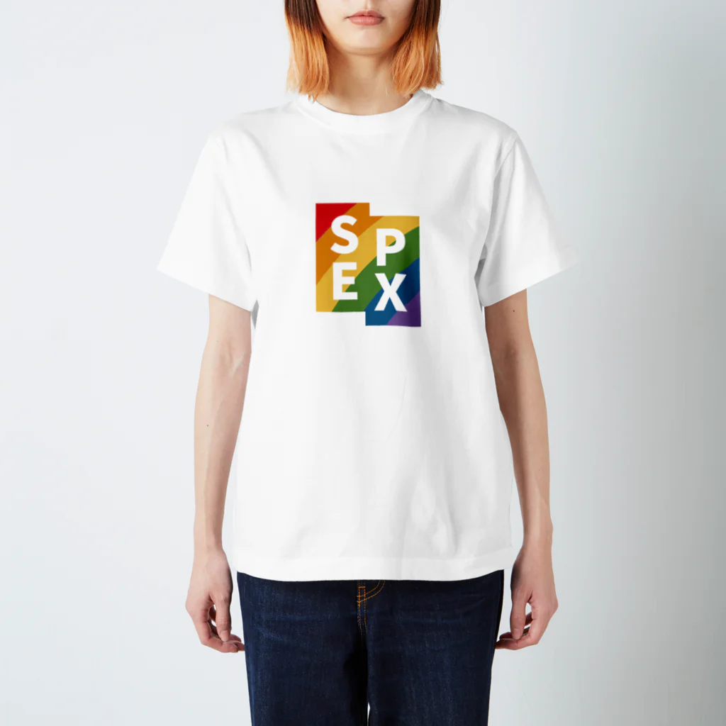 スペックスフットボールのSPEX YEAR2022 SOFT RAINBOW Regular Fit T-Shirt