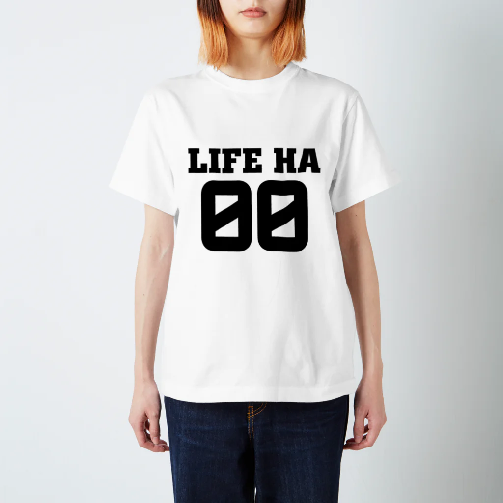 急行天北KV支線のミノル君風「LIFE HA 00」Tシャツ Regular Fit T-Shirt