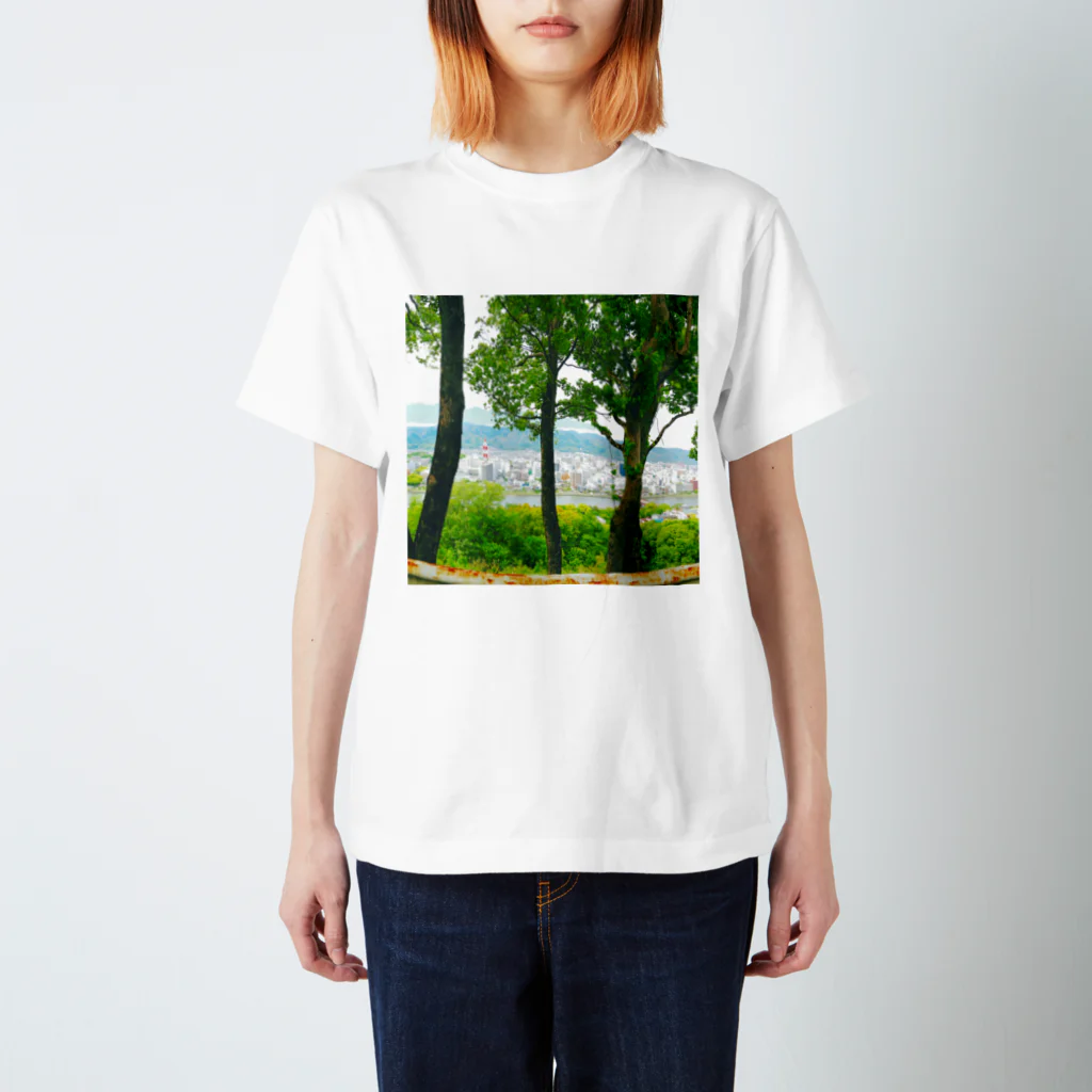 朝比奈恵のそよそよ展望台 スタンダードTシャツ