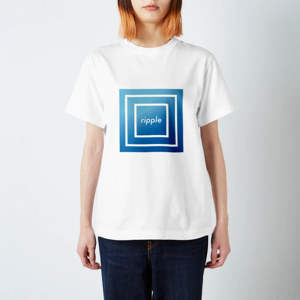 とりぷしんハウスのripple スタンダードTシャツ