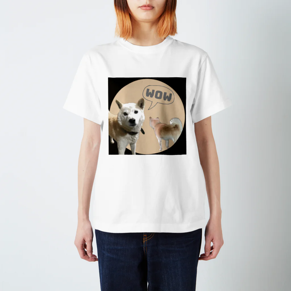 おんりーわんの芝犬いちくん Regular Fit T-Shirt