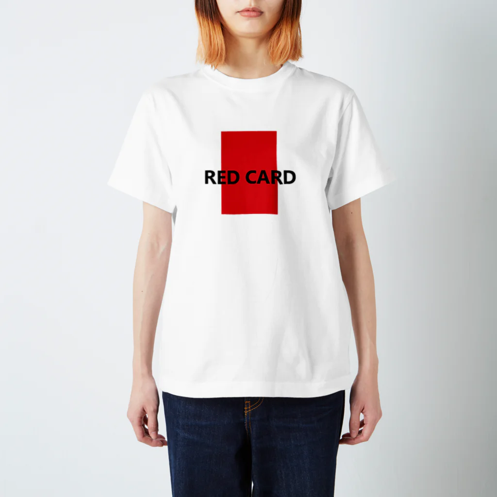 アメリカンベース のレッドカード　⚽　サッカー Regular Fit T-Shirt