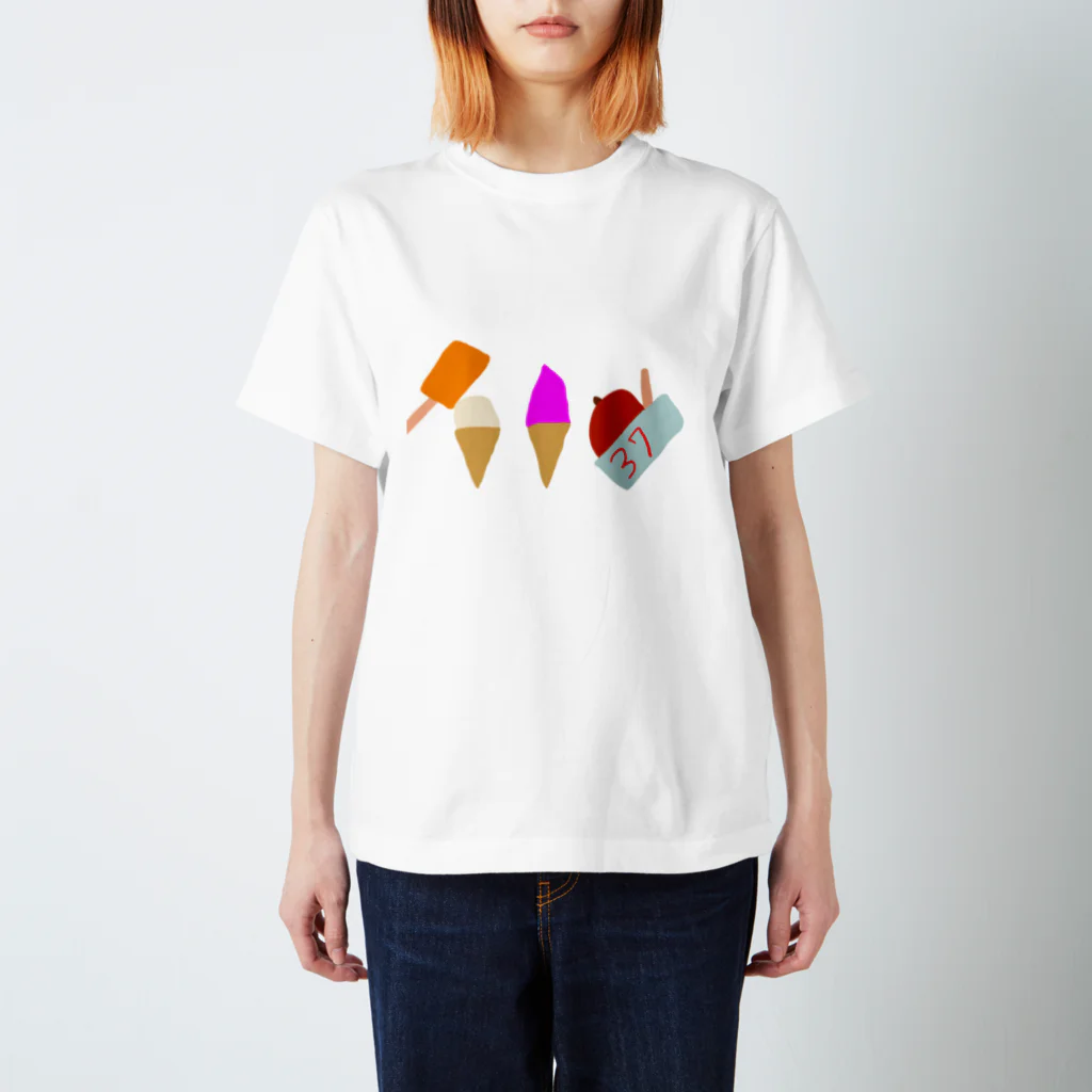 FRUITS CHOPPERのアイス天国 スタンダードTシャツ