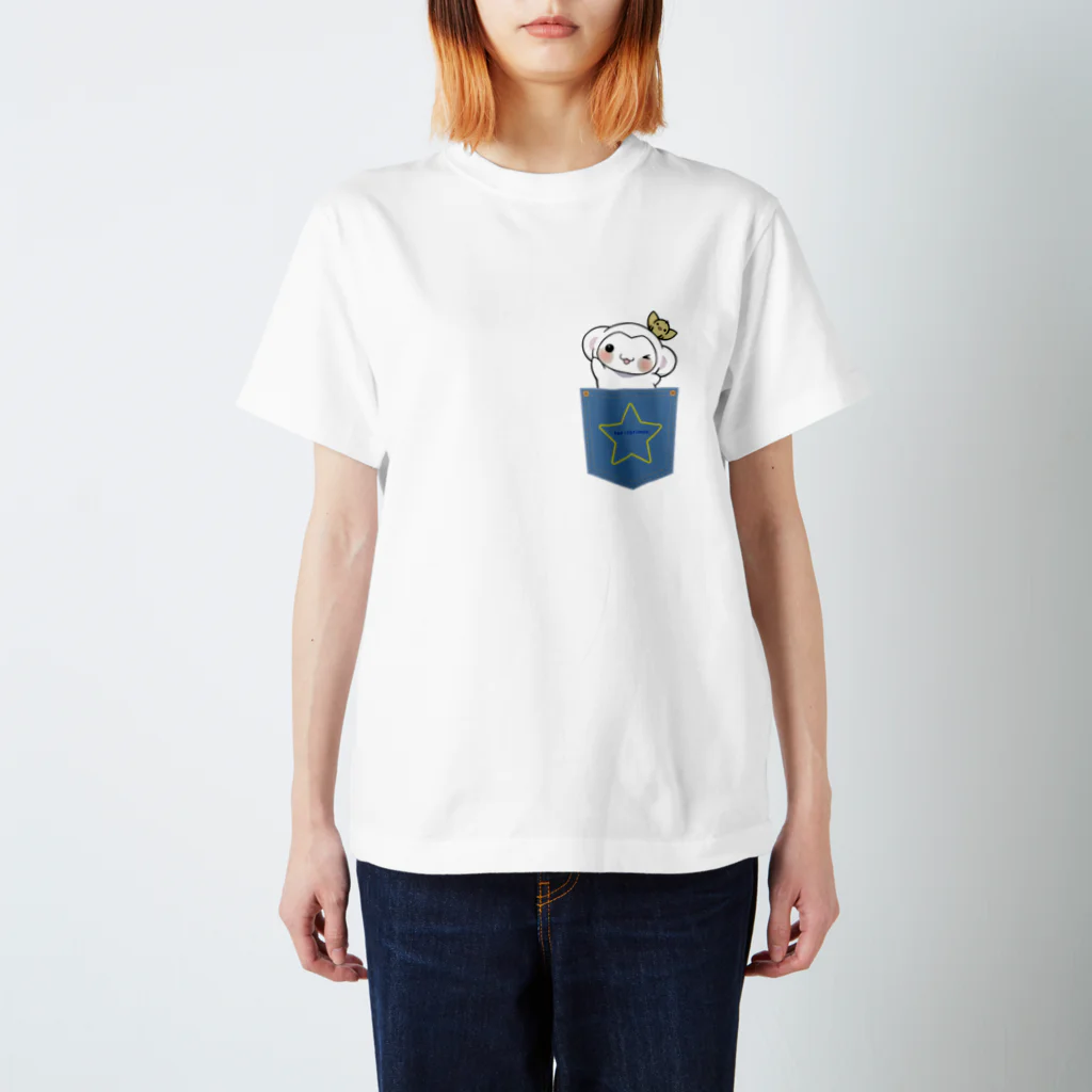 torisarumonのポケットとりさるモン Regular Fit T-Shirt