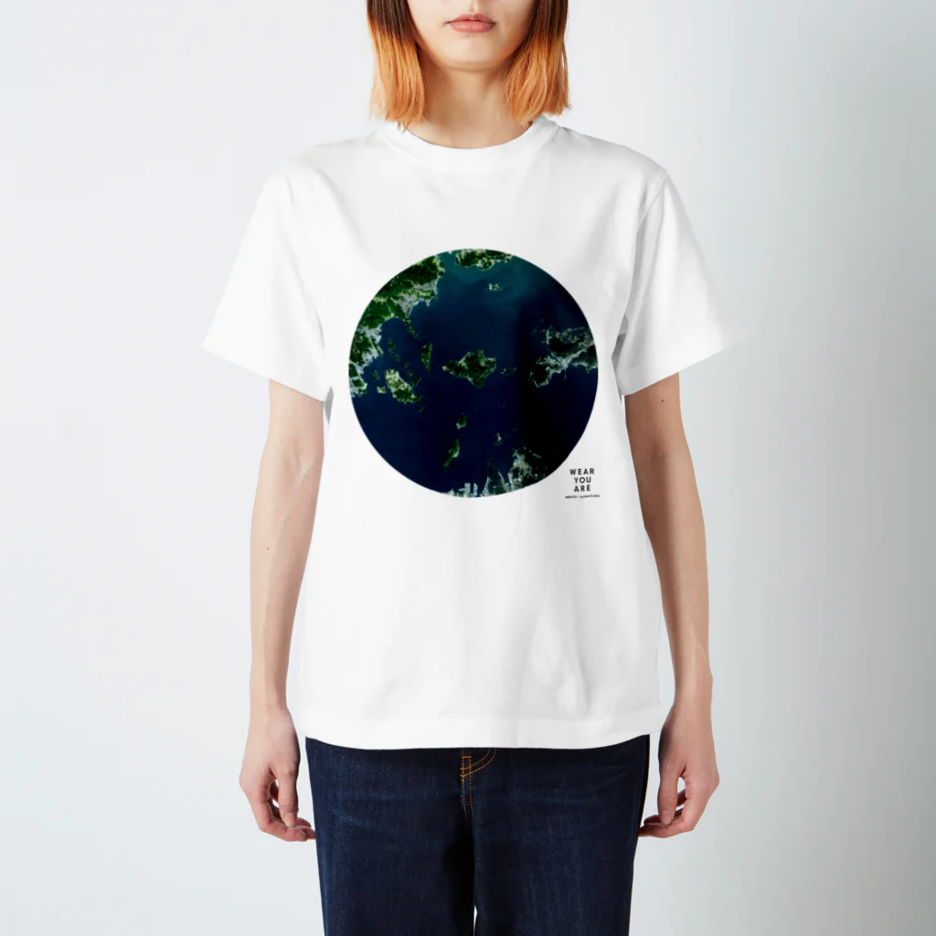 WEAR YOU AREの香川県 小豆郡 Tシャツ Regular Fit T-Shirt