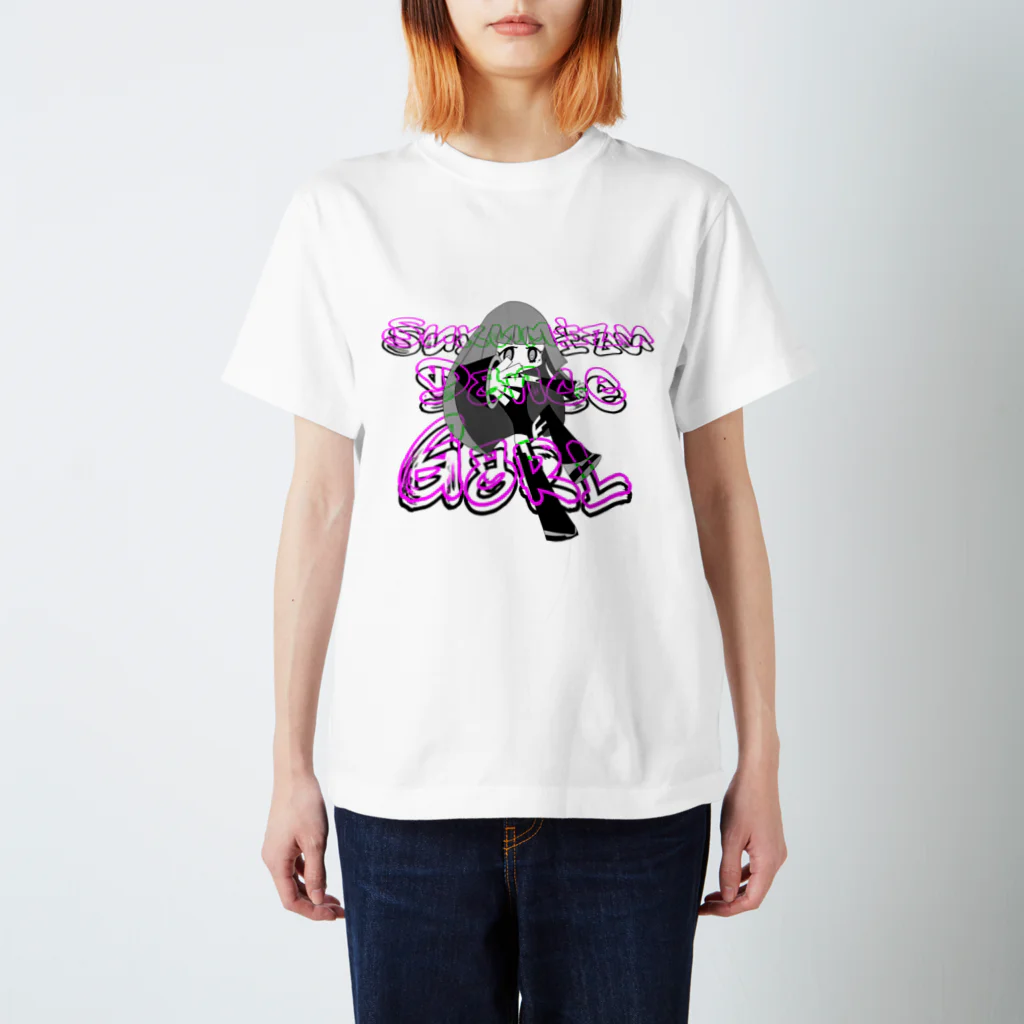 TOMのSukumizu Dance Girl スタンダードTシャツ