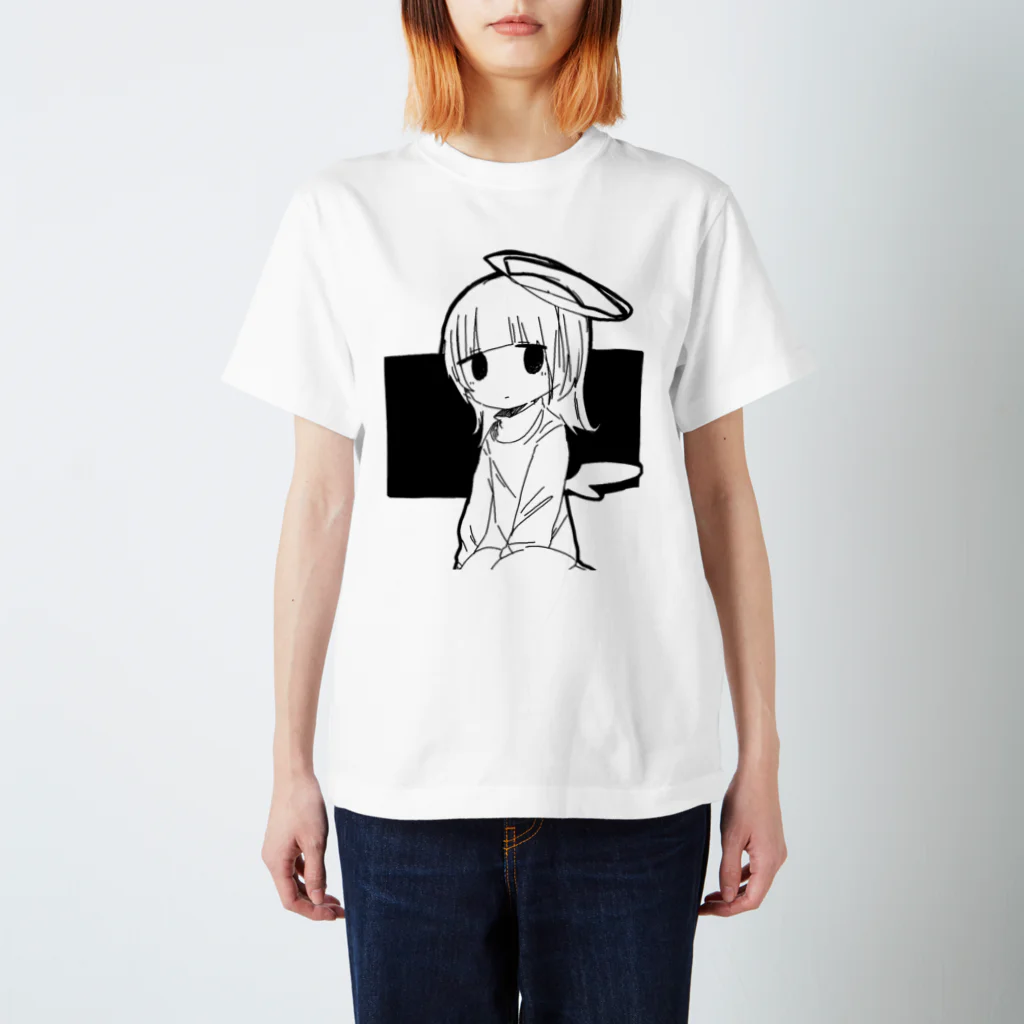 聖人君子の- スタンダードTシャツ