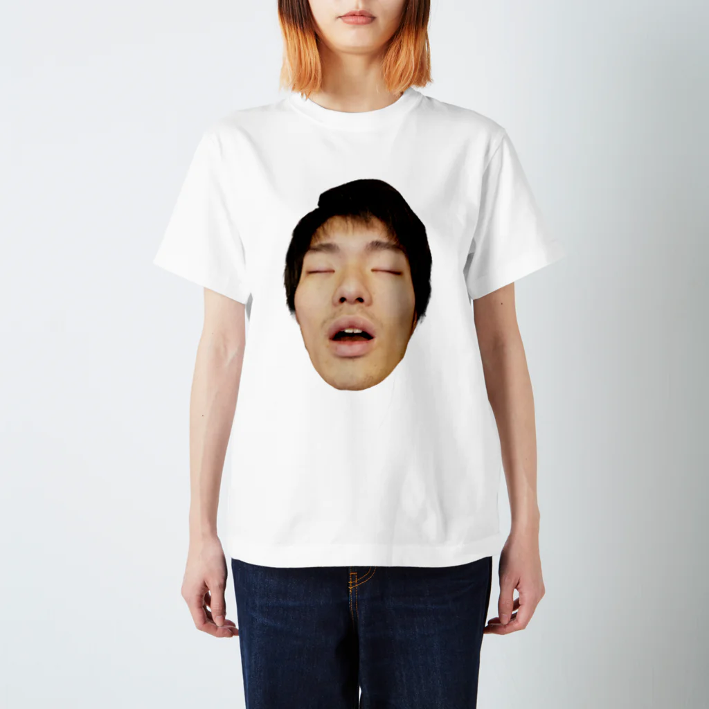 RENの寝てるかきでくんの顔 Regular Fit T-Shirt