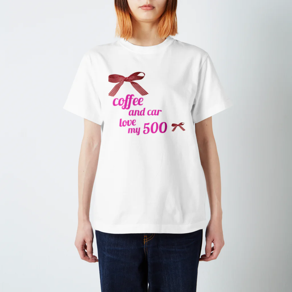 mailifedayのコーヒーとクルマが好きな女の子のために スタンダードTシャツ