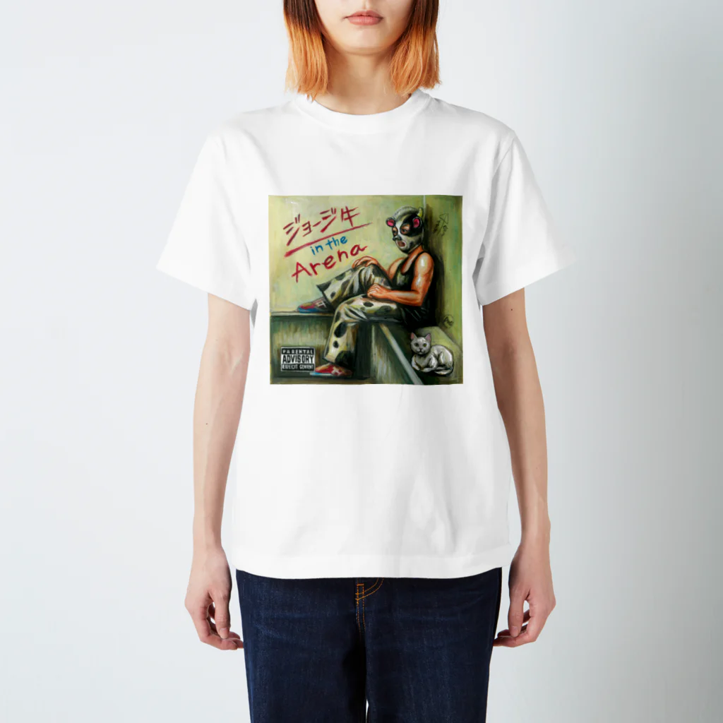 George_Usiのジョージ牛in the Arena スタンダードTシャツ