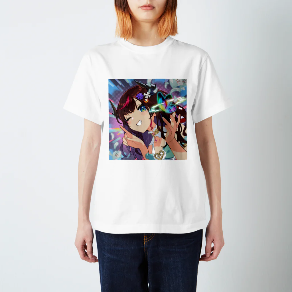 Elle_NFTのMegami #05772 グッズ スタンダードTシャツ