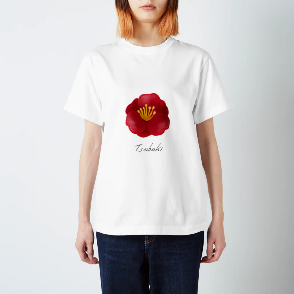 orange_honeyの椿5 Regular Fit T-Shirt