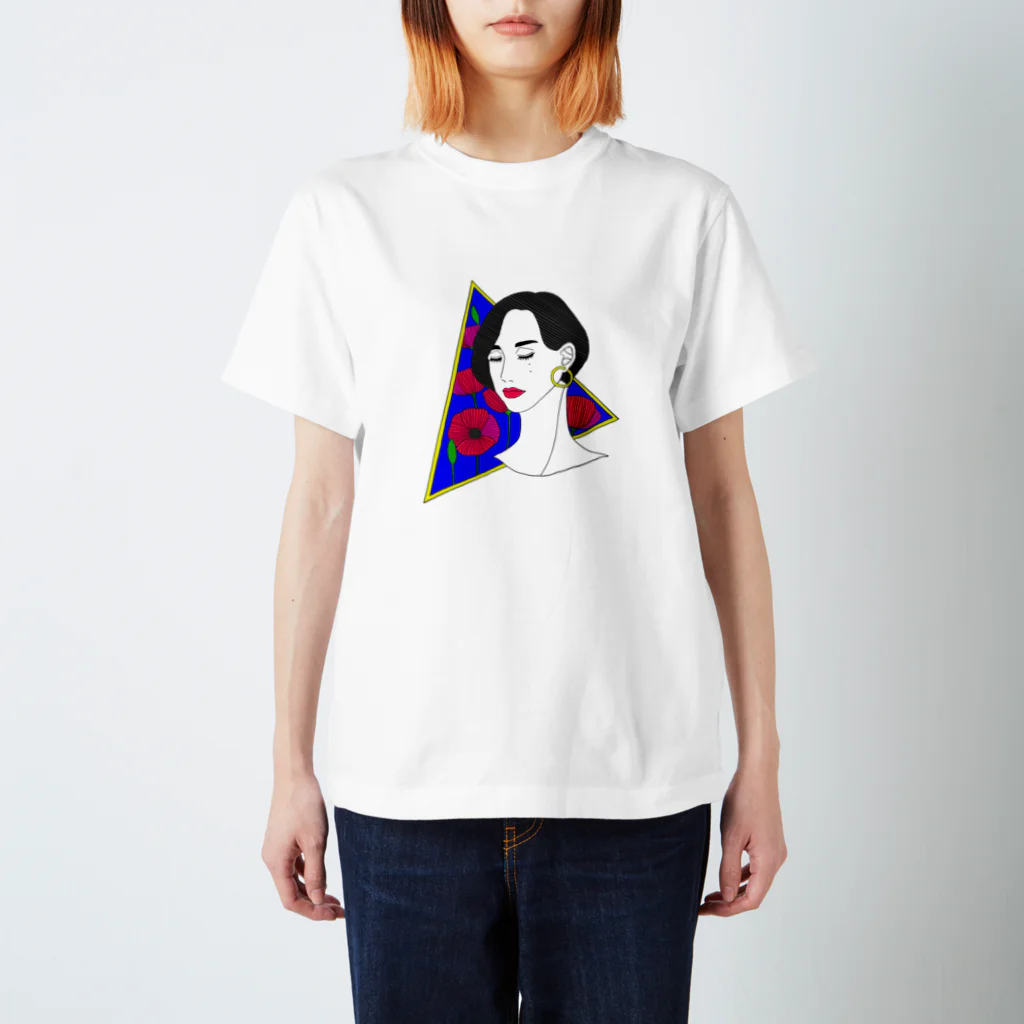 HE TOLD MEのPoppy スタンダードTシャツ