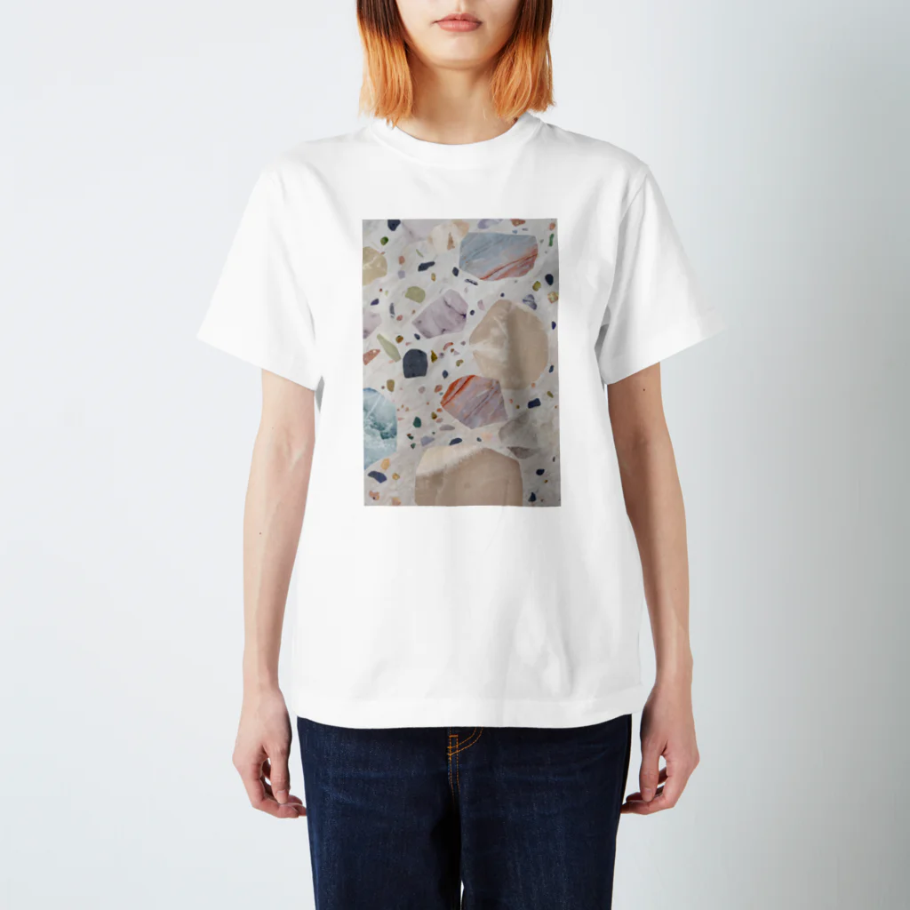 wazzimaの大理石　テラゾー Regular Fit T-Shirt