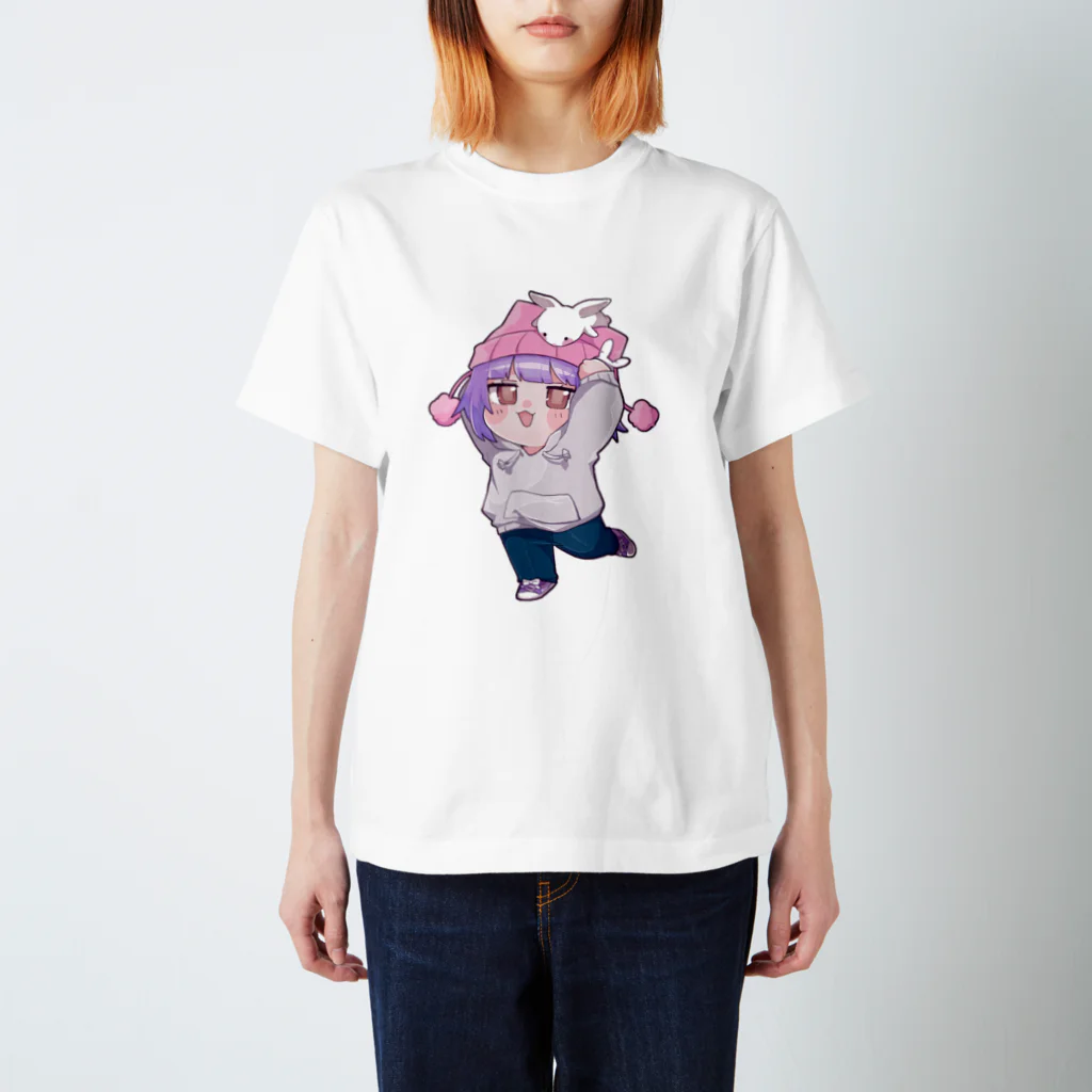 かげこ☠️💜のかげことたれうさ スタンダードTシャツ