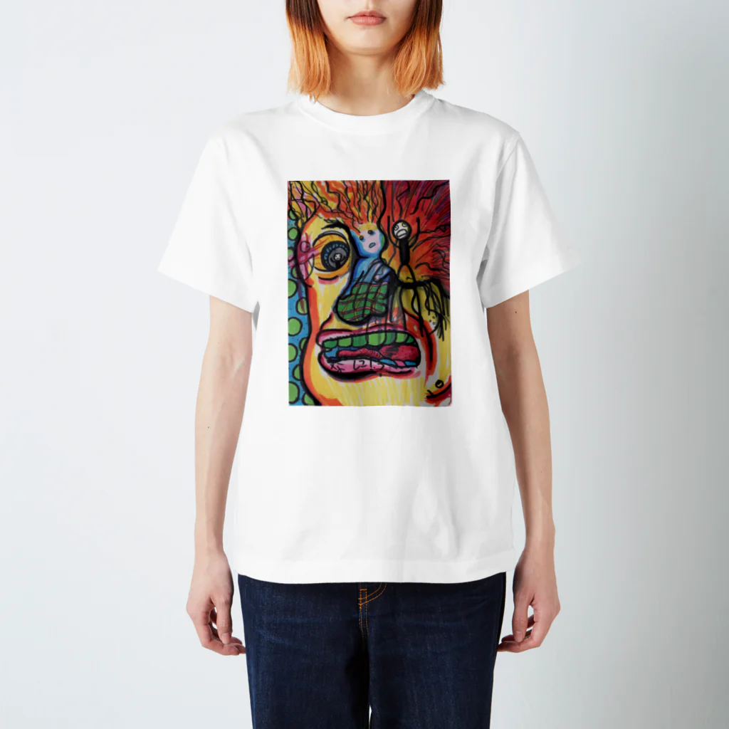 megumaremichaelのwake up 2 Regular Fit T-Shirt