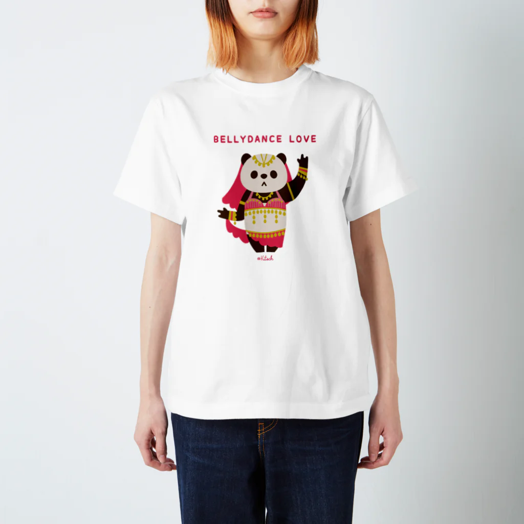 キッチュの趣味ベリーダンス アイコンパンダ スタンダードTシャツ