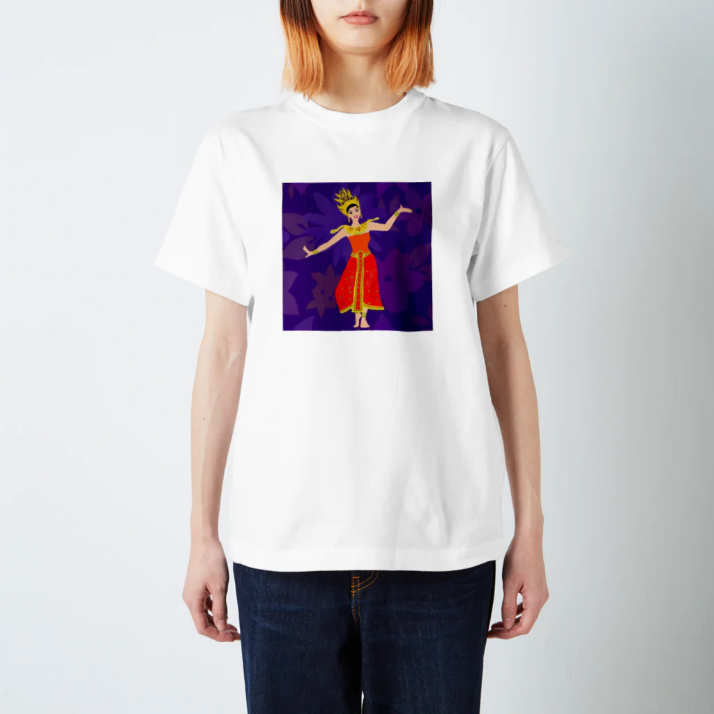 Fantasia stories のLady in the World 世界のダンサー🇹🇭 スタンダードTシャツ