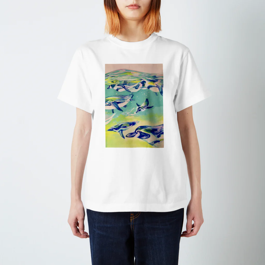 のいのペンギン・ジェット スタンダードTシャツ