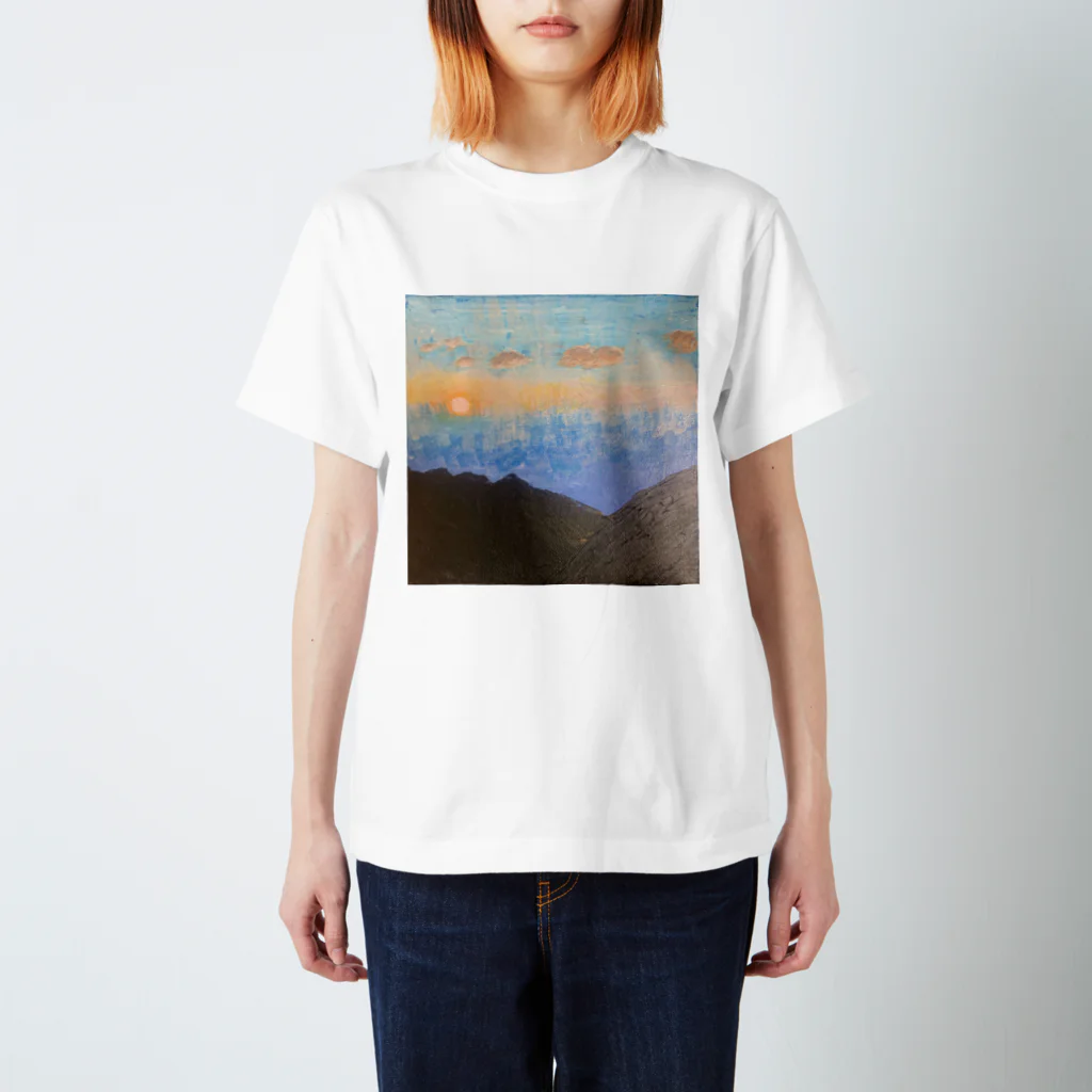 tkpaint_の朝日（アクリル画） スタンダードTシャツ