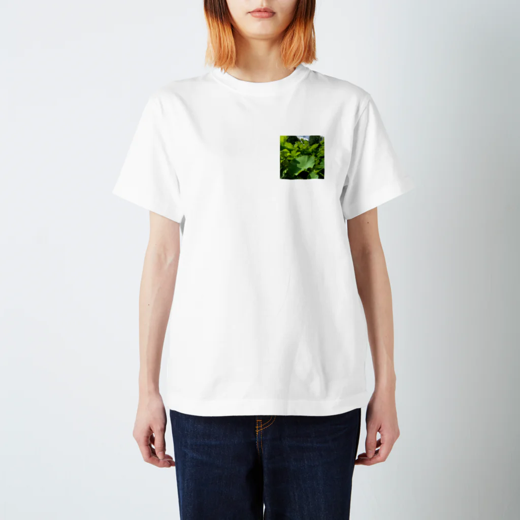 maricarpaccioの蓮の葉 Regular Fit T-Shirt