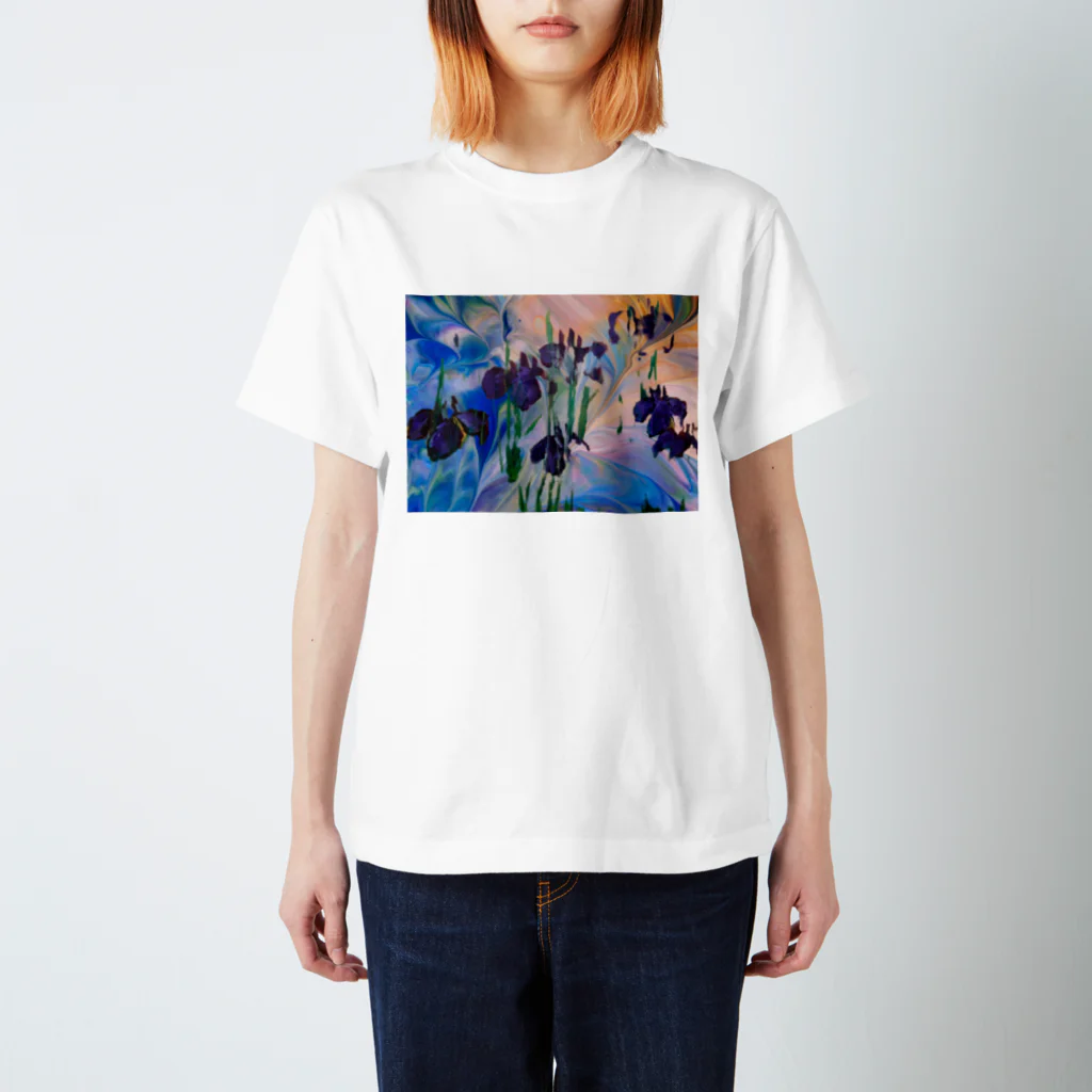 SENNOSUZUのハナショウブ Regular Fit T-Shirt