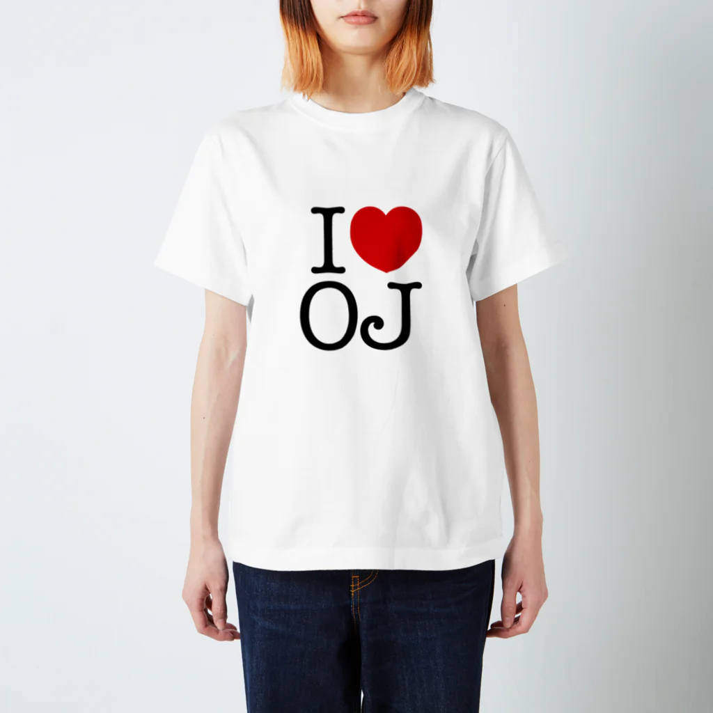 Re:toast shopのI luv OJ スタンダードTシャツ