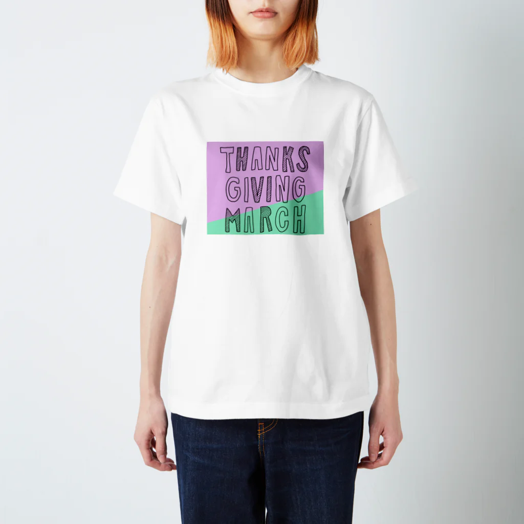 dearCricketの初ワンマンライブ『THANKS GIVING MARCH』 スタンダードTシャツ