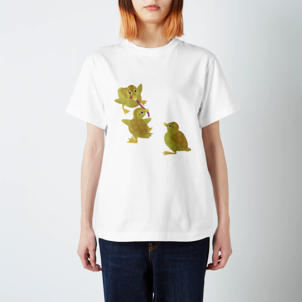 Forest-Designのあひるのおやつ スタンダードTシャツ