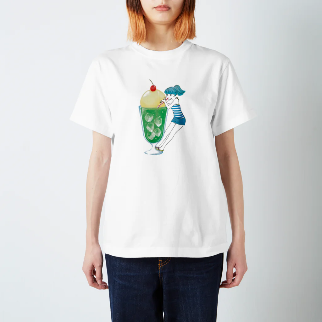 神谷みなみのメロンソーダガール Regular Fit T-Shirt