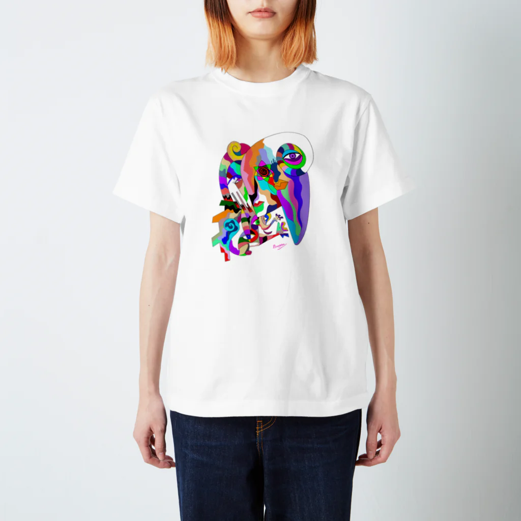 BOOMANIAのBOOMANIA Face スタンダードTシャツ