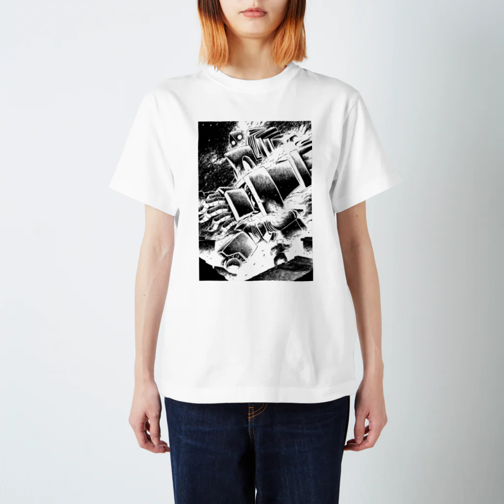 iwakunikogyoの鉄神03 Regular Fit T-Shirt