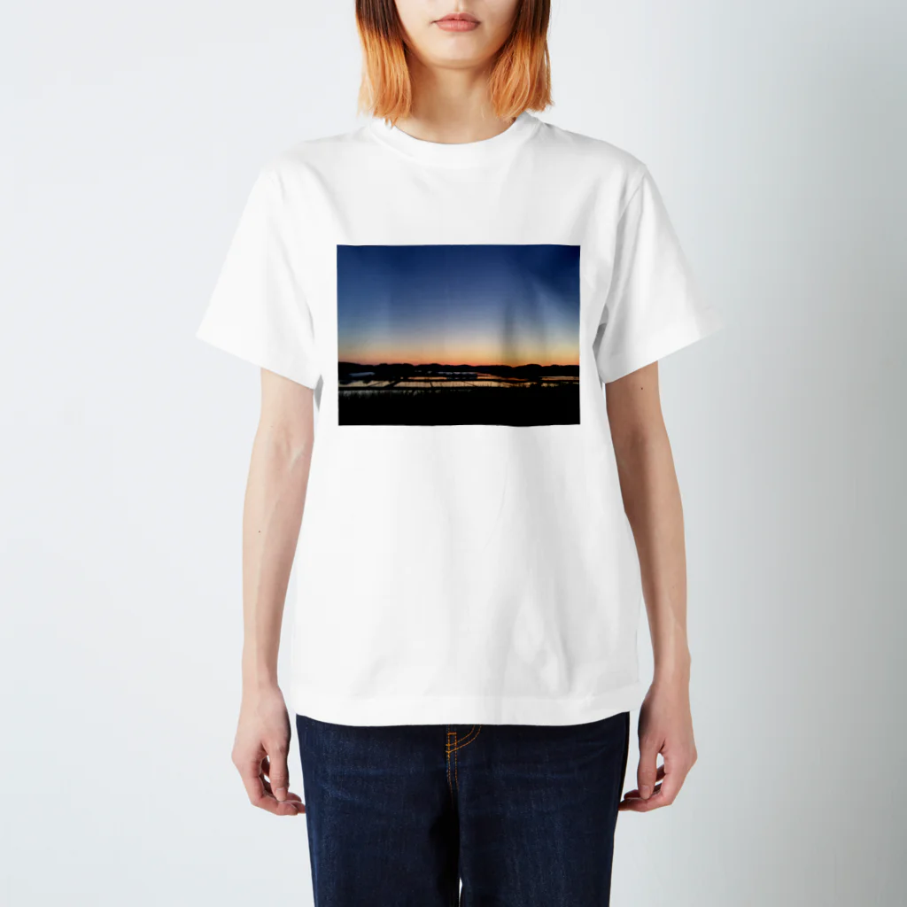 おとうふのniigata magic  hour Ⅲ Regular Fit T-Shirt