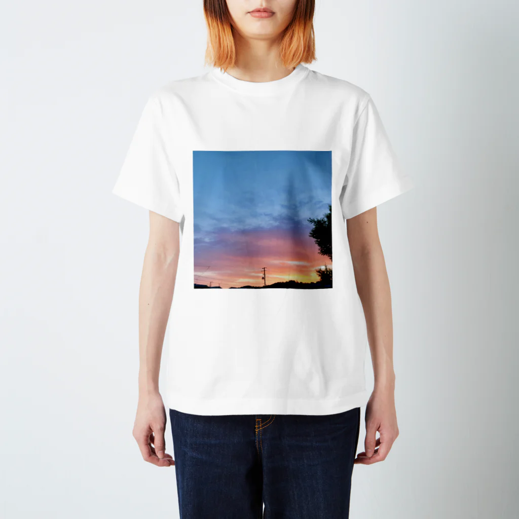 おとうふのniigata magic  hour Ⅵ Regular Fit T-Shirt