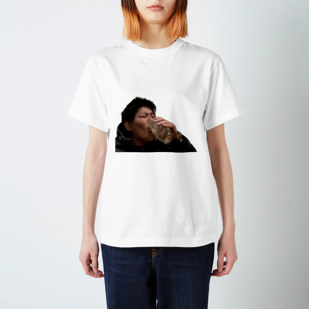 さるぼぼ(The bird formerly known as the pigeon)のえびえび スタンダードTシャツ