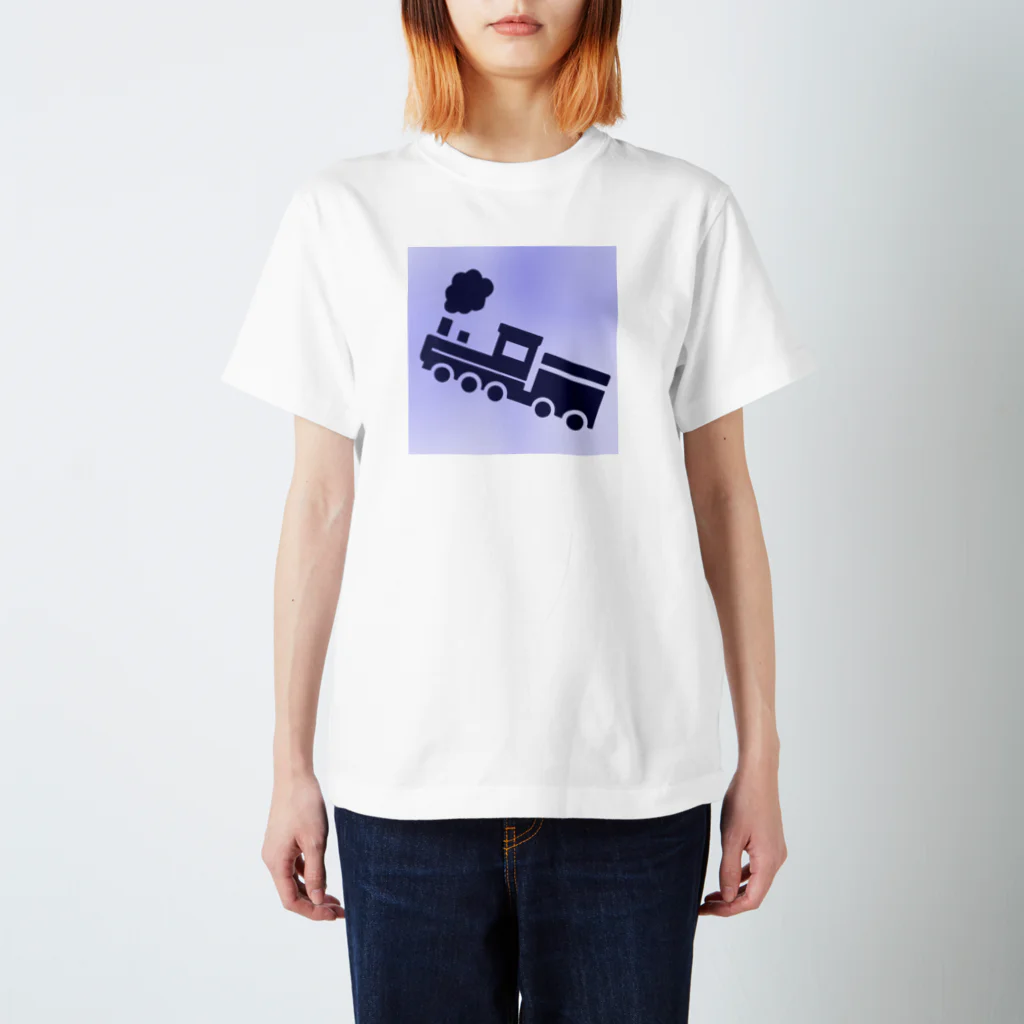 くろねこの汽車 スタンダードTシャツ