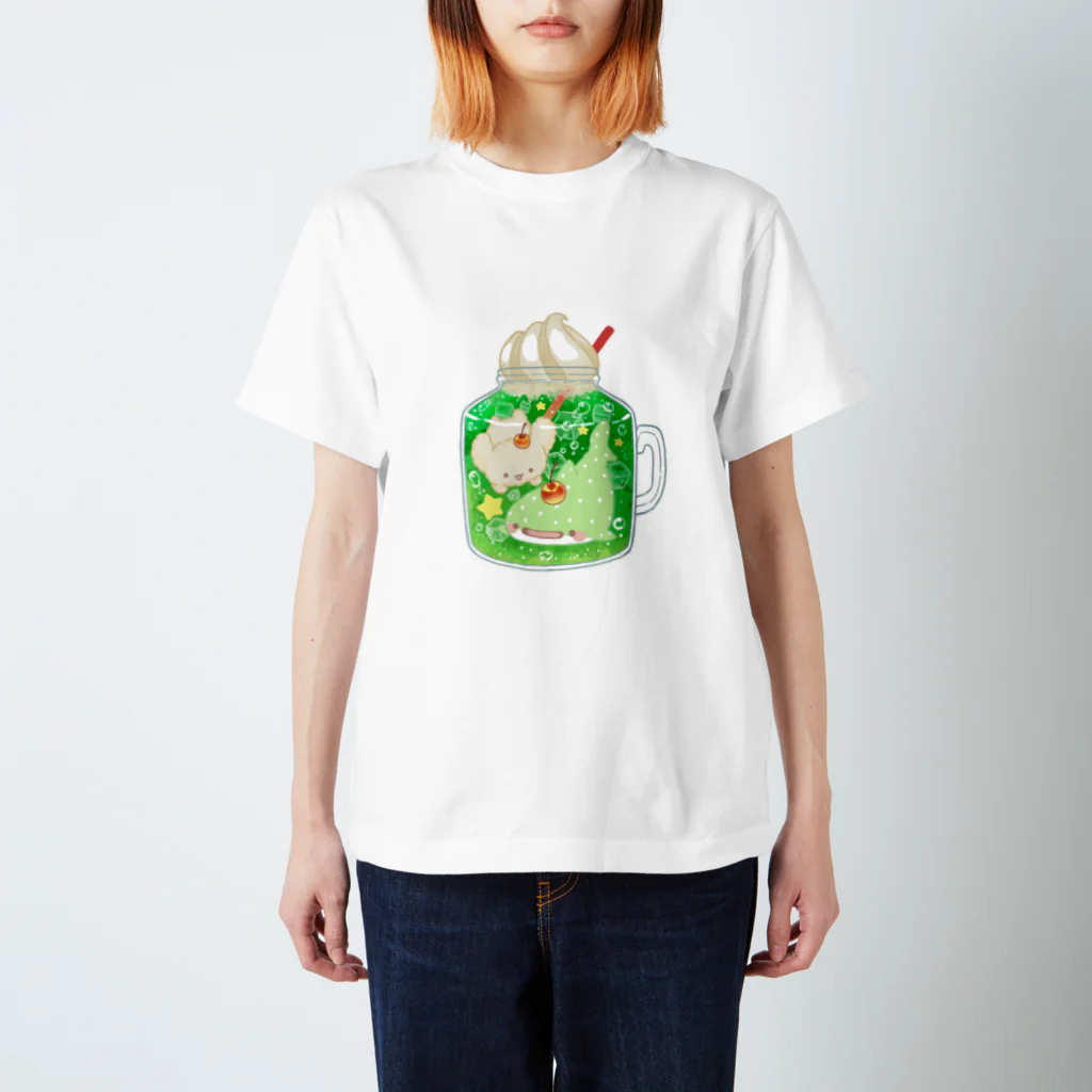 鈴のメロンソーダの小瓶 Regular Fit T-Shirt