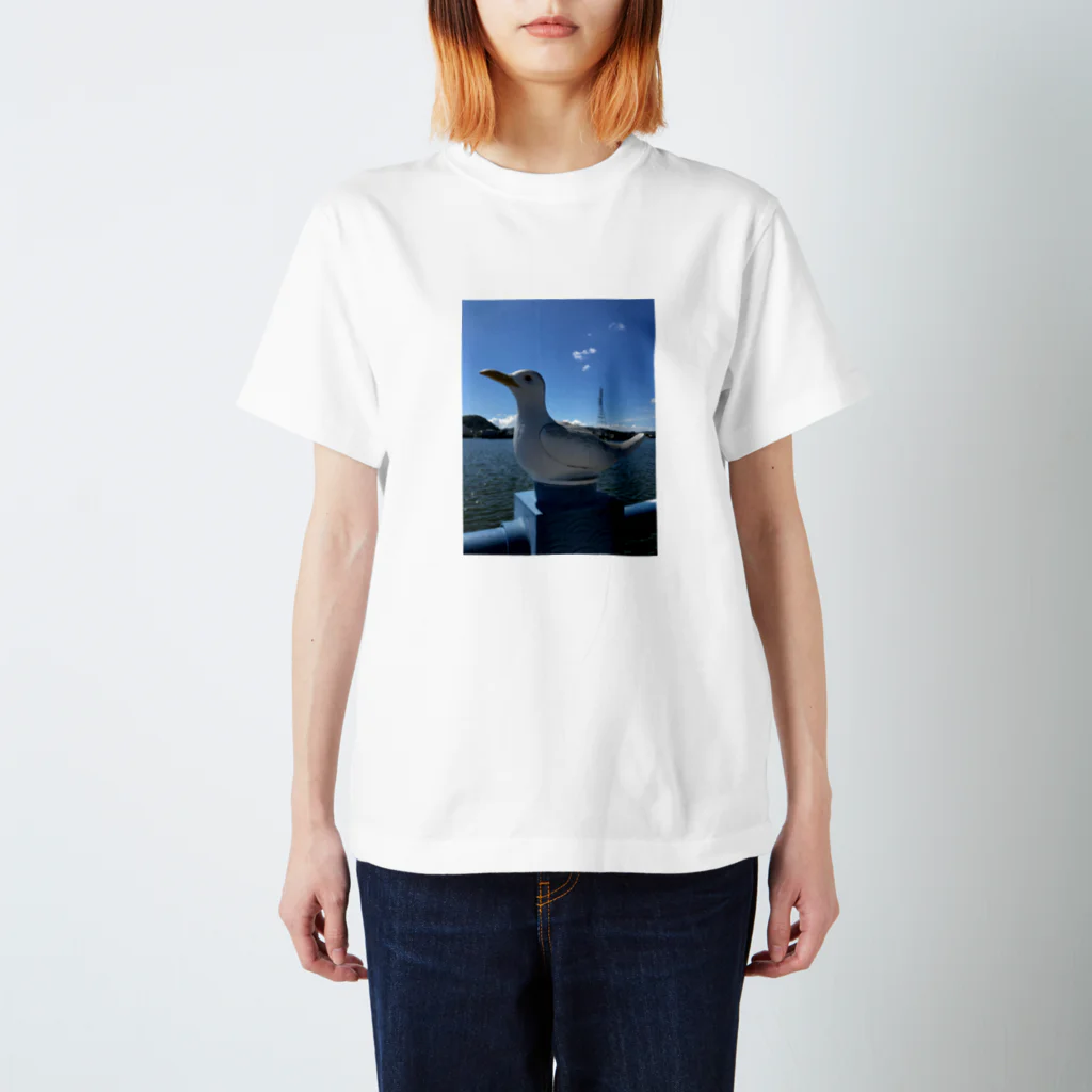 OkamotoKeisukeのアスティとくしまのカモメT スタンダードTシャツ