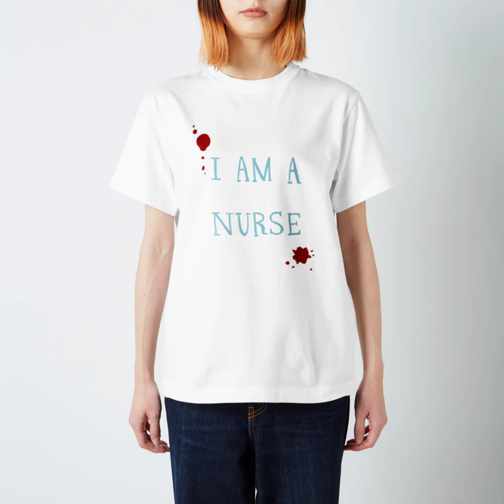 enoki_enokiのI AM A NURSE スタンダードTシャツ