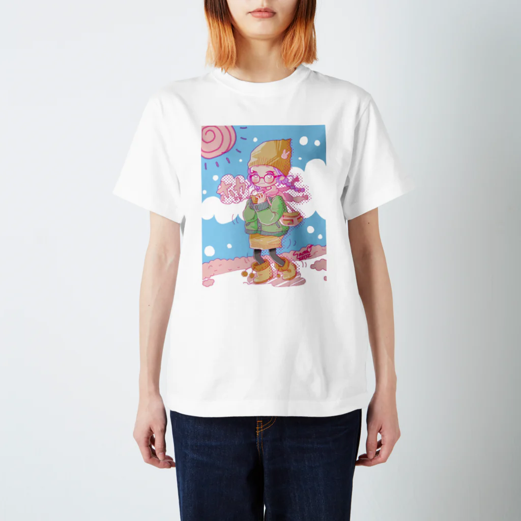 さおりんのお散歩すたいる。うぃんた〜ばぁじょん。 Regular Fit T-Shirt