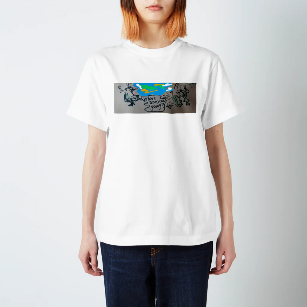 sky001のsky001 frogs  Regular Fit T-Shirt