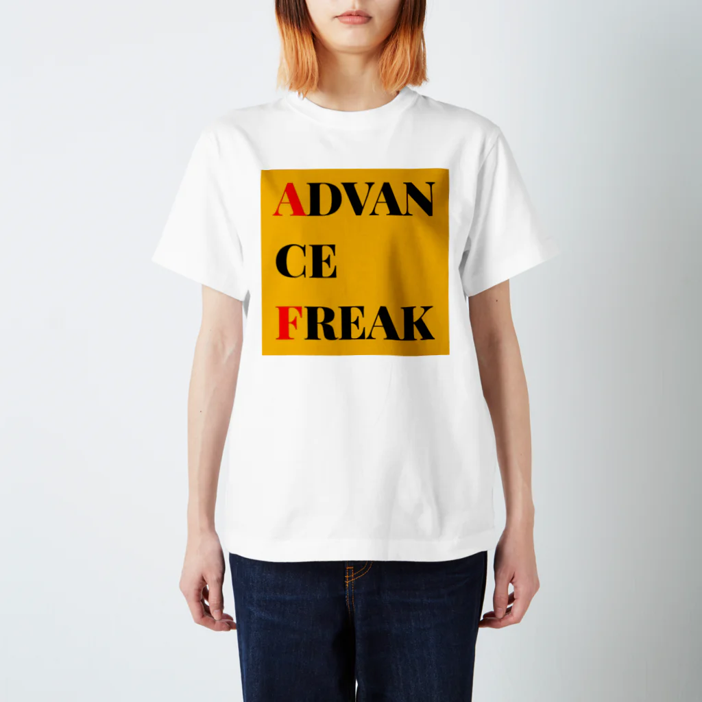 おくばちゃんショップのADVANCE FREAKのロゴ2023ver. スタンダードTシャツ