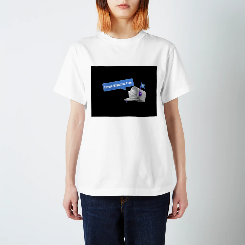 SPACE Shooting Star 🌟☆彡の未来移住計画 ① Regular Fit T-Shirt