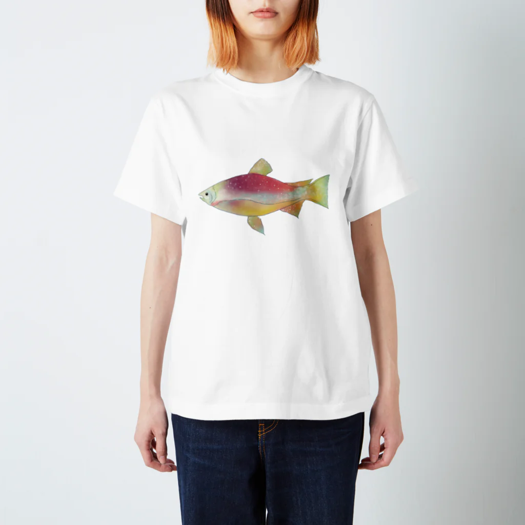 ぺちゃんこぺちゃんのお魚 スタンダードTシャツ