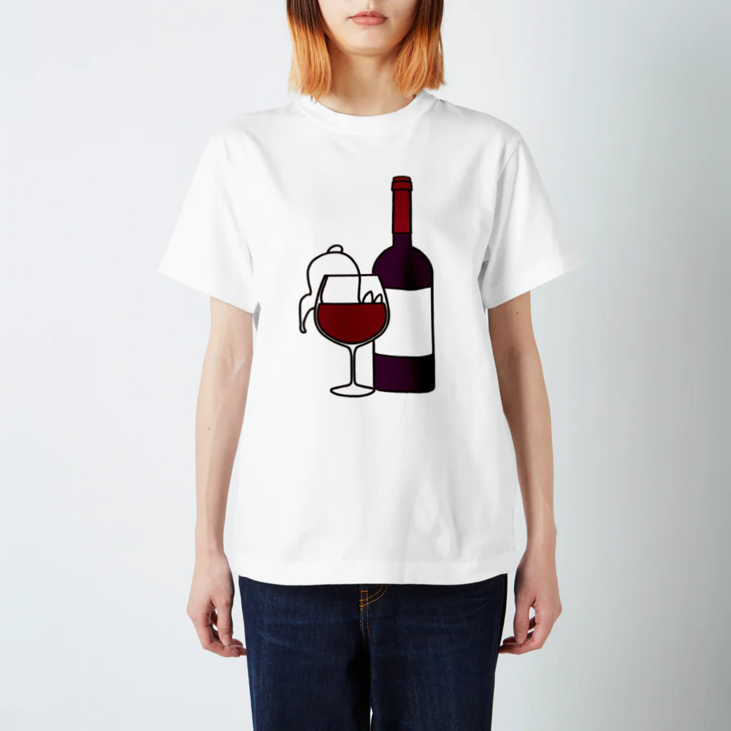 タドリのワイン 티셔츠