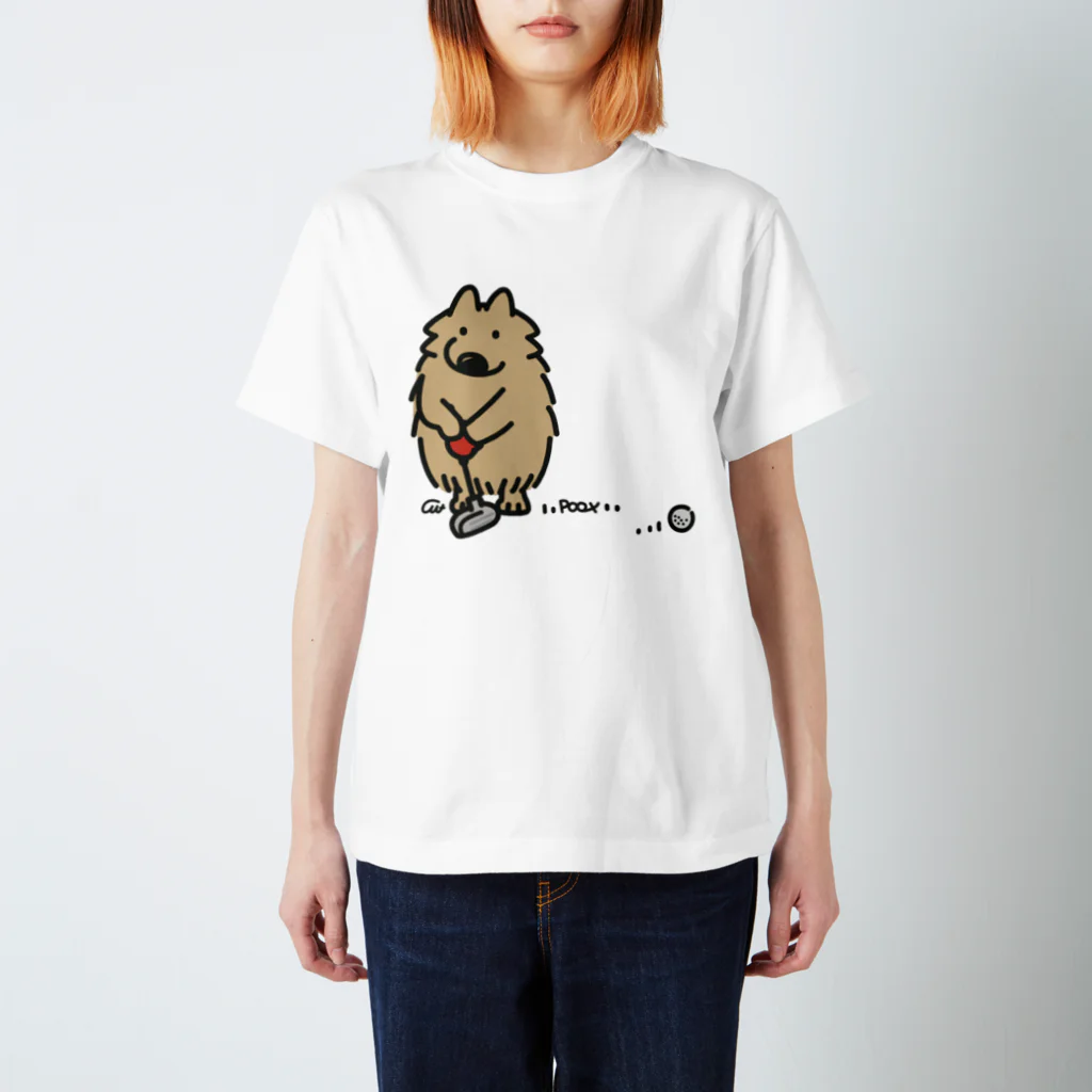 イラスト MONYAAT のポメラニアン　ゴルフ2 C Regular Fit T-Shirt