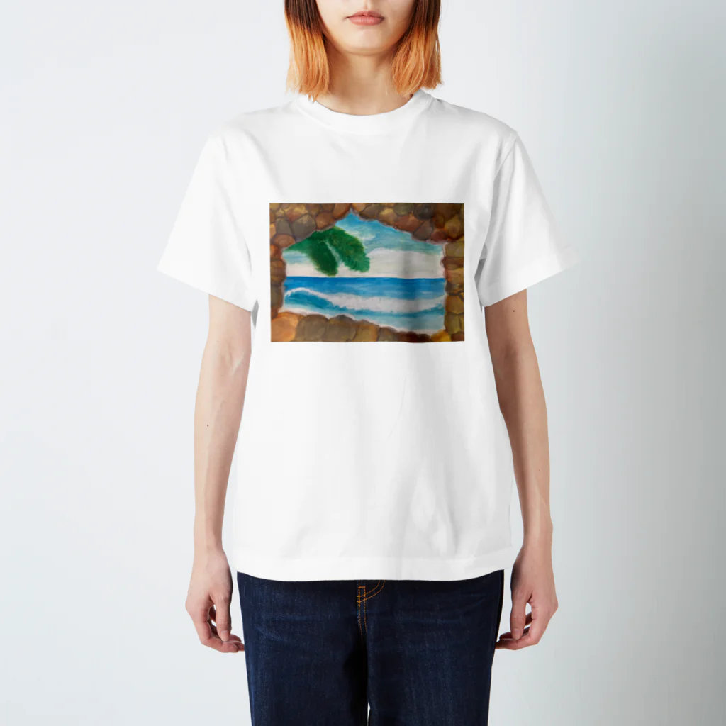 popomoの常夏大好き Regular Fit T-Shirt