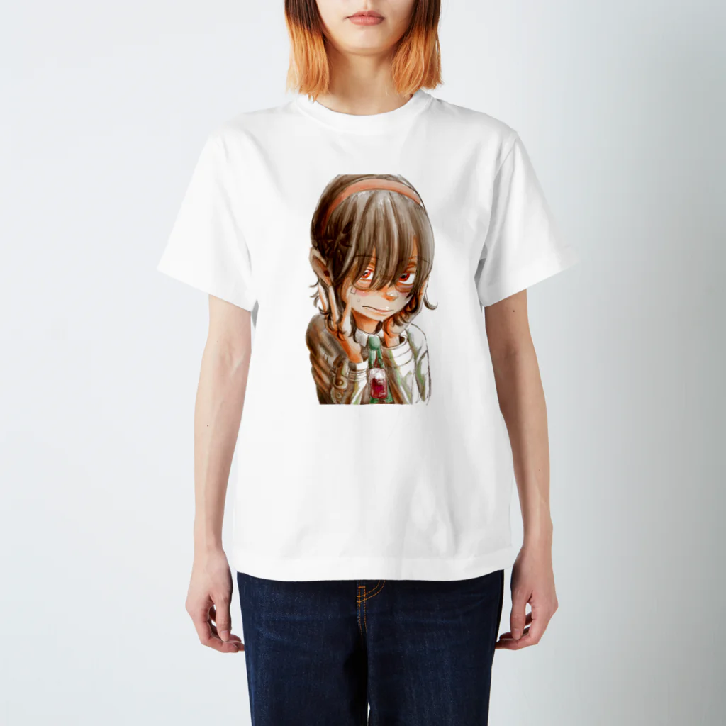 Leonardodorsethornの純黎(すみれ) GIRLsNo.6 Regular Fit T-Shirt